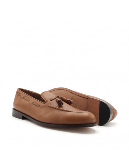 mocasin hombre borlas