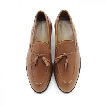 mocasines con borla hombre