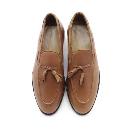 mocasines con borla hombre