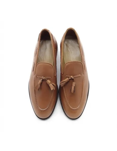 mocasines con borla hombre