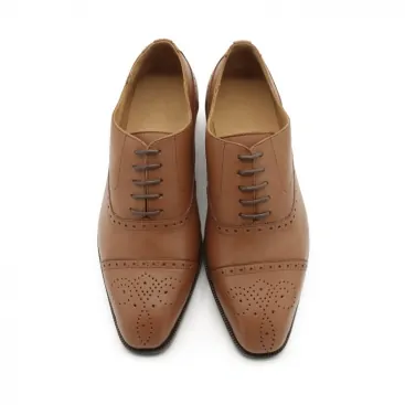 zapatos oxford camel