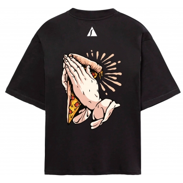 Camiseta Santana99 Pizza Negra