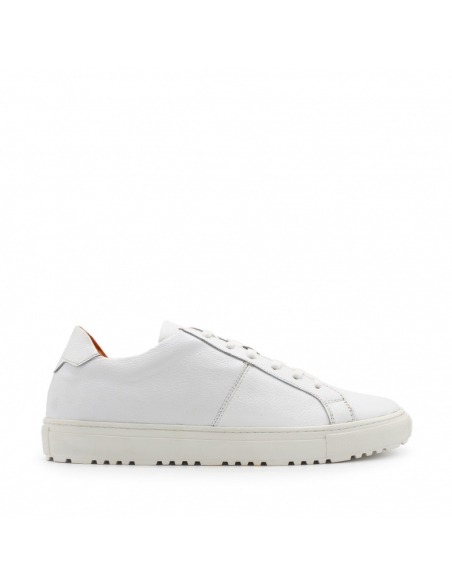 zapatillas piel blancas hombre