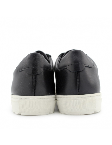 zapatillas negras hombre piel