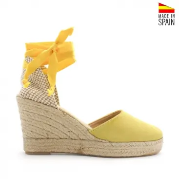 Esparteñas mujer amarilla