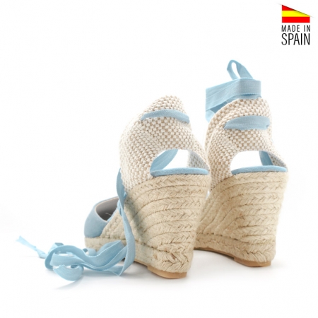 alpargatas valencianas con cintas