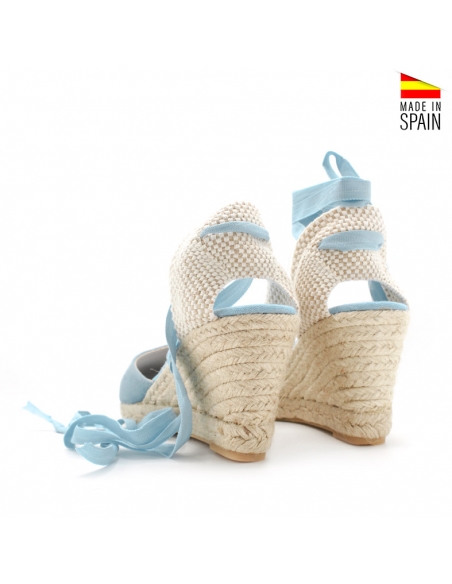 alpargatas valencianas con cintas