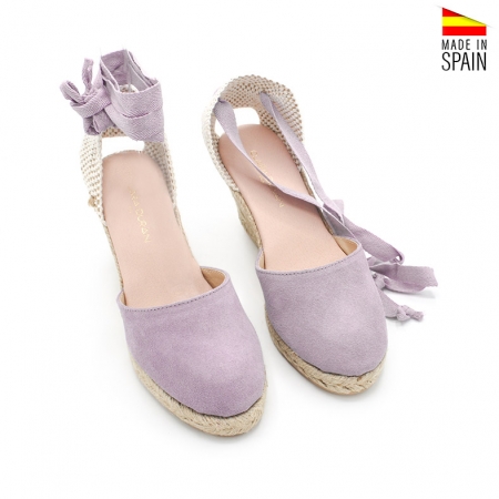 valencianas mujer lila