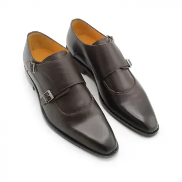 zapatos de vestir hombre doble hebilla