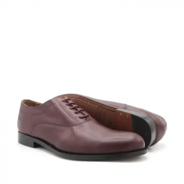 zapatos oxford burdeos hombre