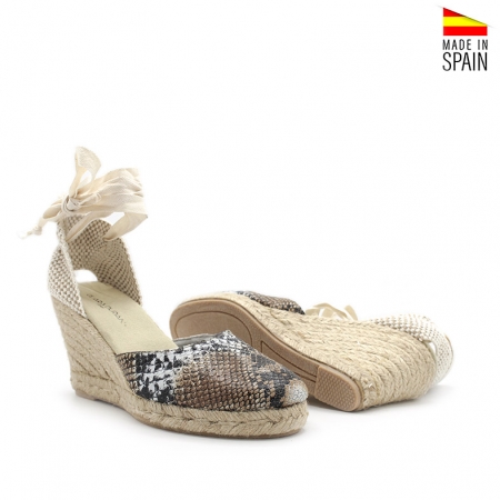 ALPARGATAS VALENCIANAS SERPIENTE