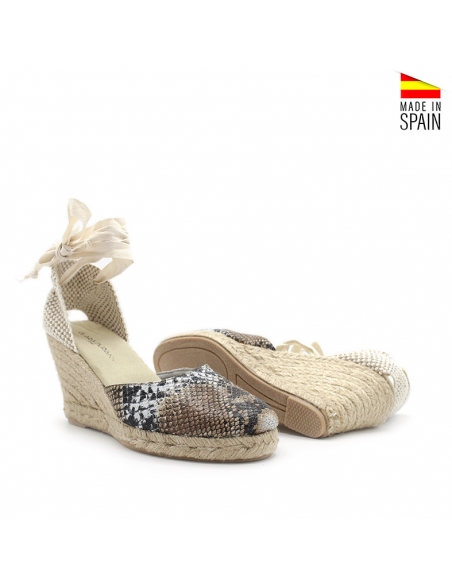 ALPARGATAS VALENCIANAS SERPIENTE