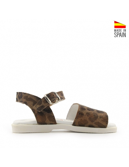 Sandalia animal print