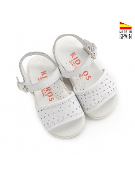 Sandalias Niña blancas