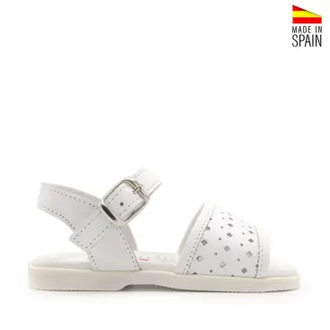 Sandalias Blancas Niña