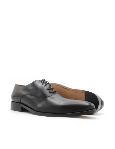 zapatos oxford piel negra