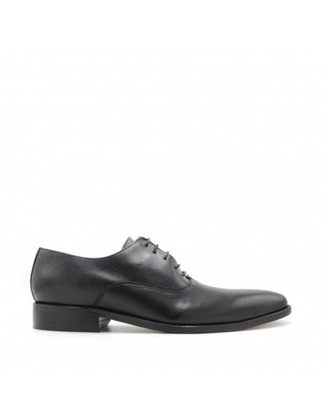 Zapato oxford de piel negro