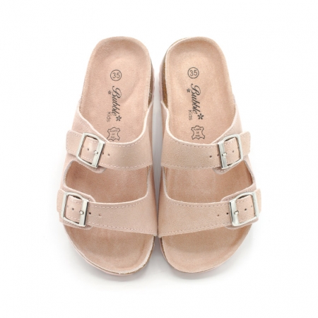 chanclas serraje niña