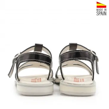 sandalias niña charol