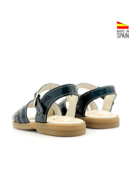 sandalias azul marino niñas