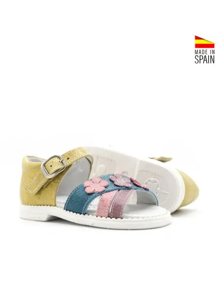 sandalias bebe multiclor
