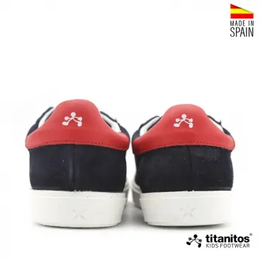 deportivas piel marino titanitos