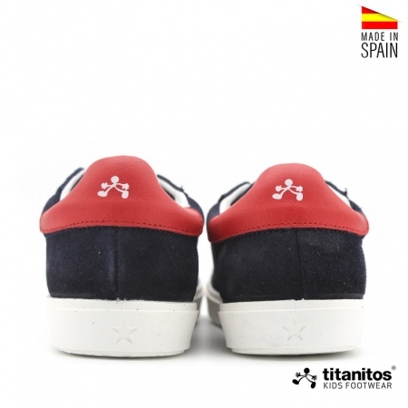 deportivas piel marino titanitos