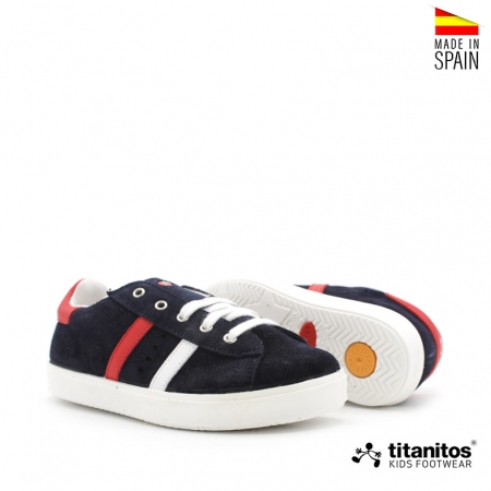 deportivas piel marino