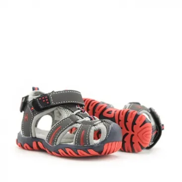 sandalias montaña nino rojas