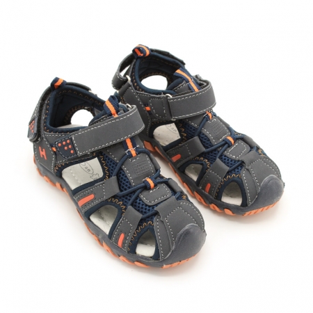 sandalias trekking nino naranjas