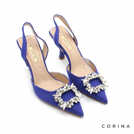 Slingback Shoes Tienda De Zapatos Degas Zapatos Azules De Mujer