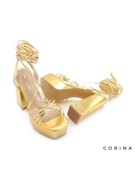 sandalia festival dorada