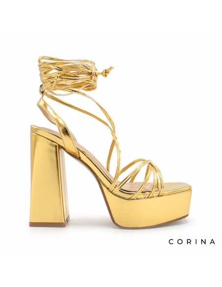 sandalia festival dorada