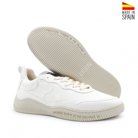 deportiva sostenible blancas