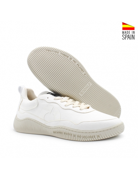 deportiva sostenible blancas