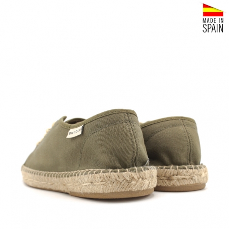 esparteñas hombre kaki