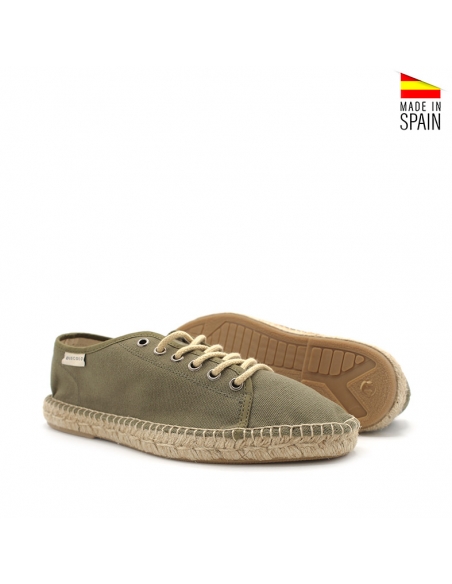 esparteñas hombre verde