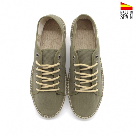 esparteñas cordones hombre