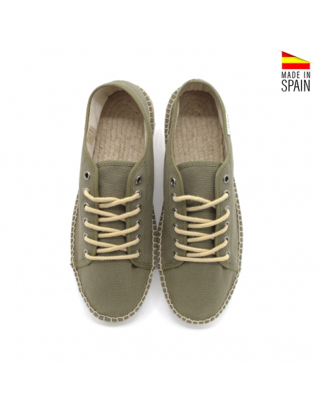 esparteñas cordones hombre