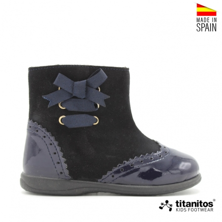 Botas lazo decorativo