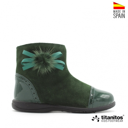 Botas verdes niña Titanitos