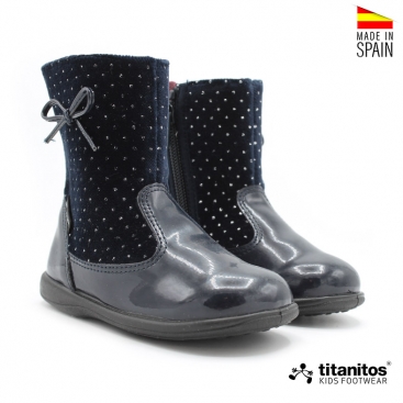 botas titanitos terciopelo