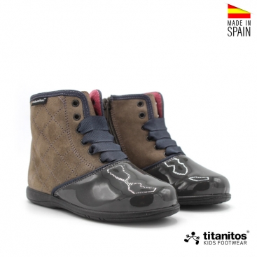 botas Titanitos taupe