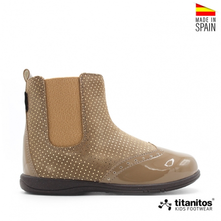 botines Titanitos camel