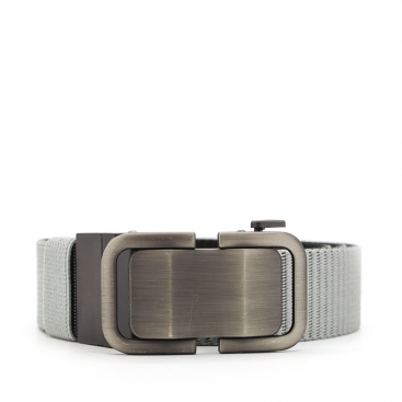 cinturon reversible gris