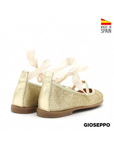 Bailarinas Glitter oro Niñas