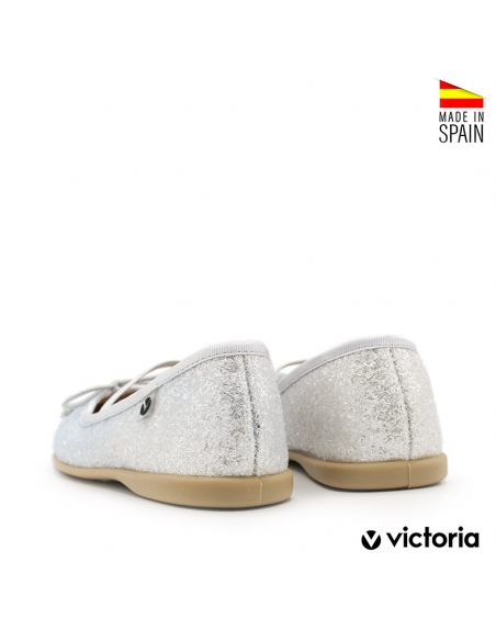 Bailarinas Glitter blancas