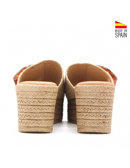 chancla cuña esparto