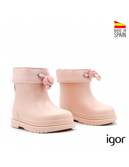 botines lluvia niña