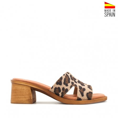 leopard mules